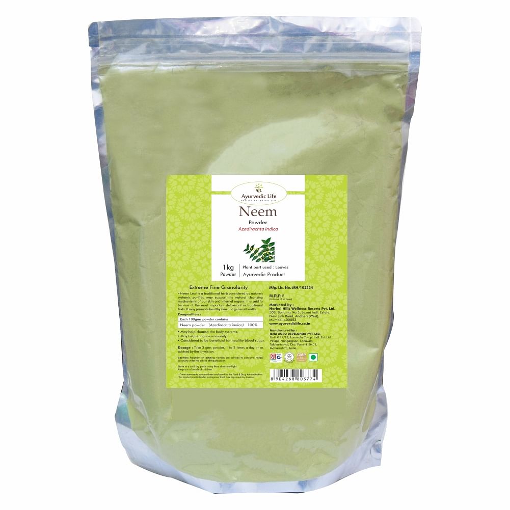 

Ayurvedic Life Neem patra powder - 1 kg