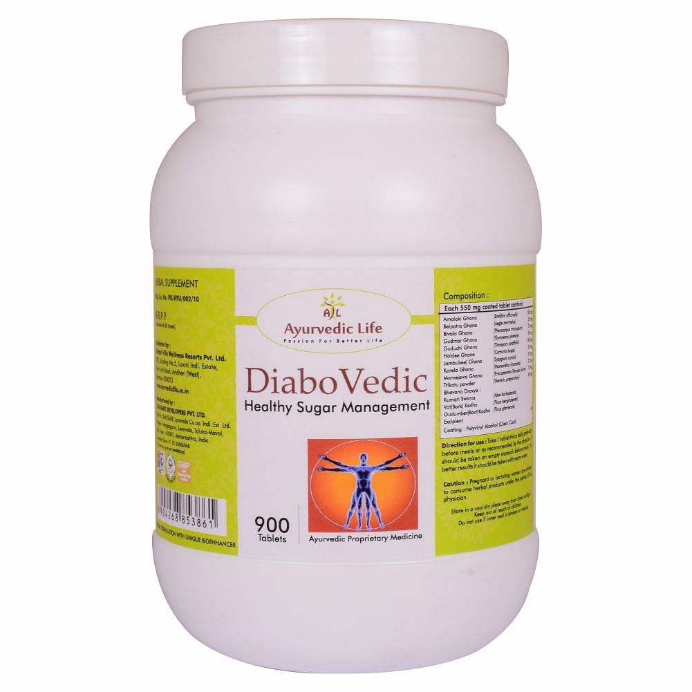 

Ayurvedic Life DIABO NORM - 900 Tablets