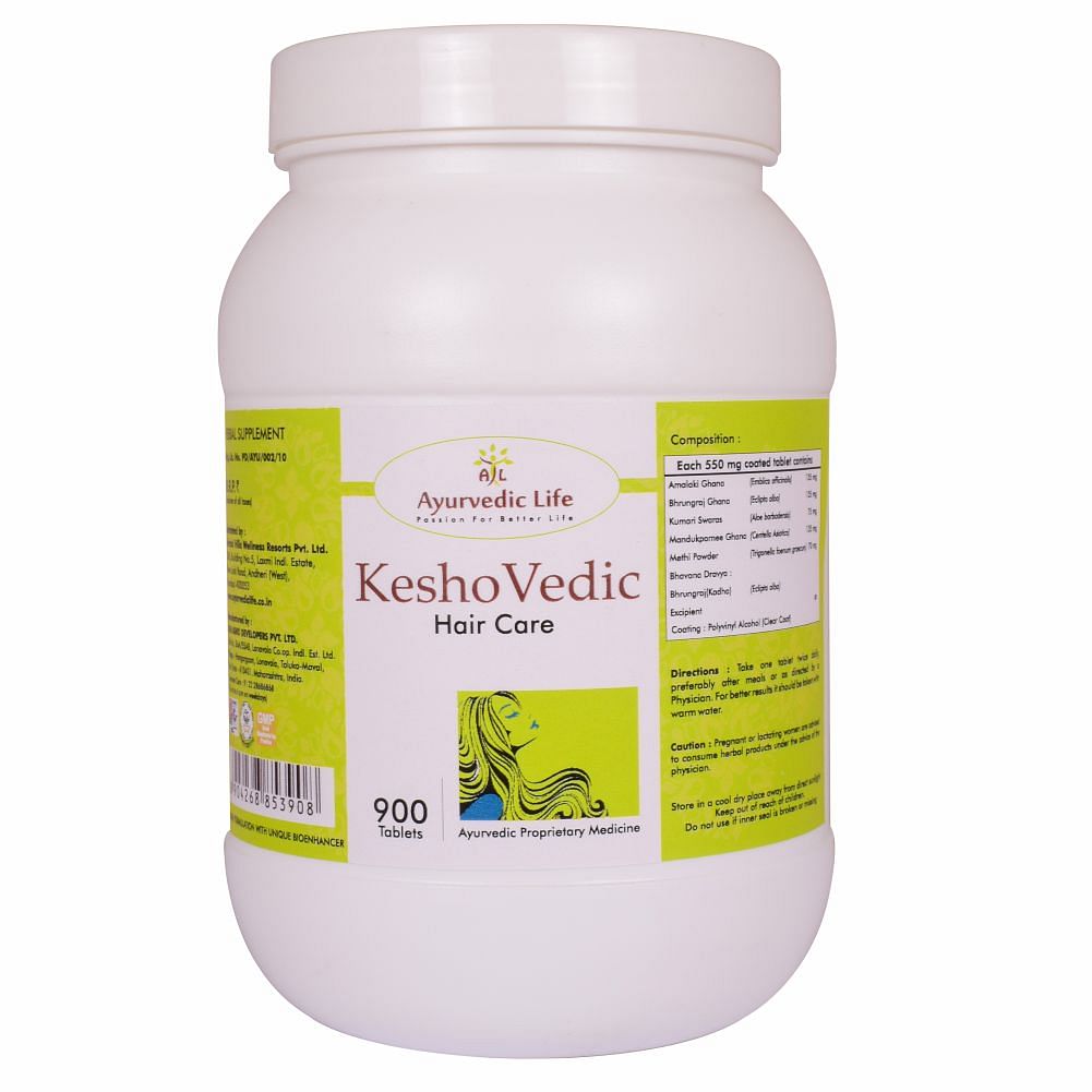 

Ayurvedic Life KESHOVEDIC - 900 Tablets