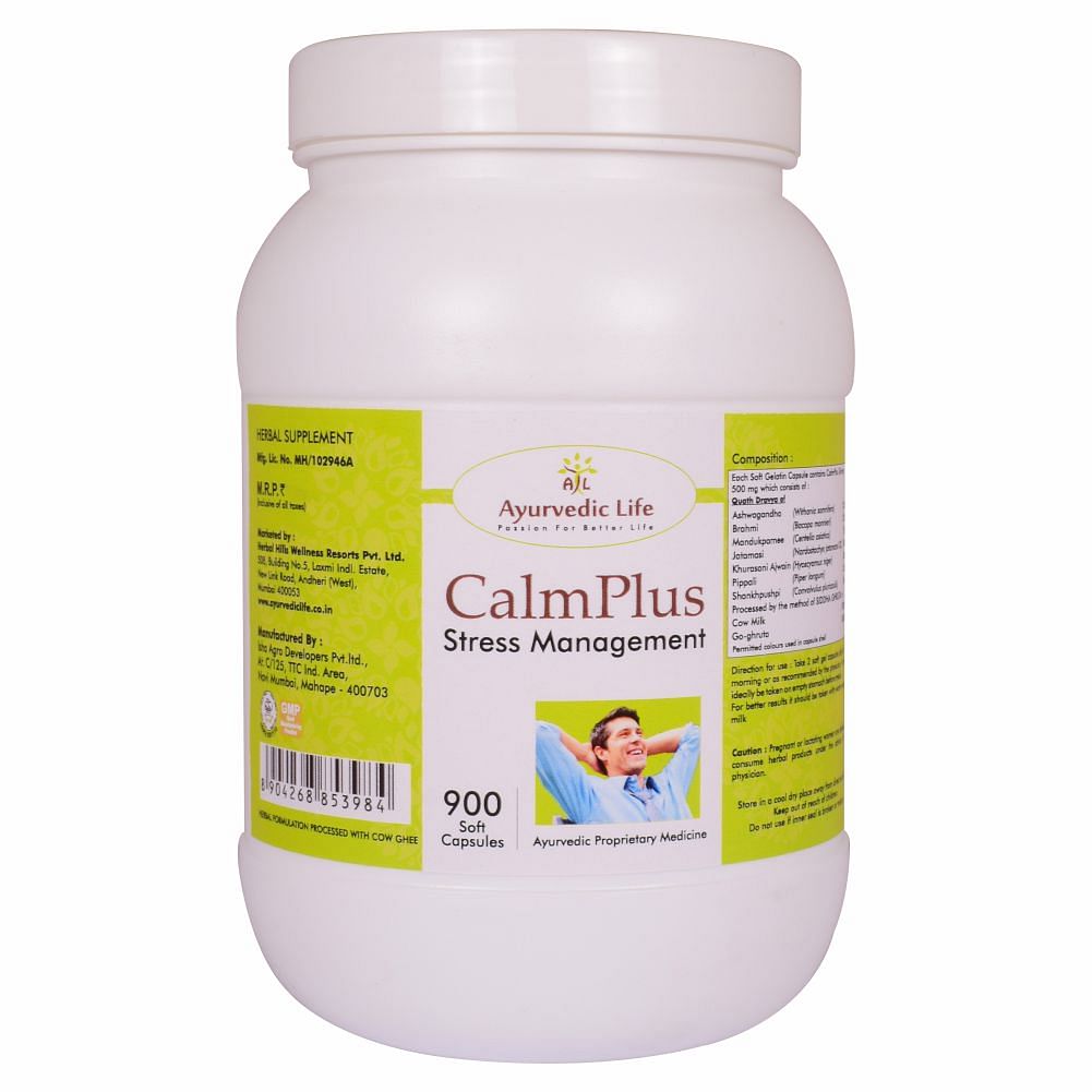 

Ayurvedic Life Calm Plus - 900 Capsules