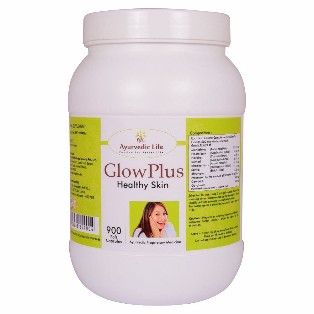 

Ayurvedic Life Glow Plus - 900 Capsules