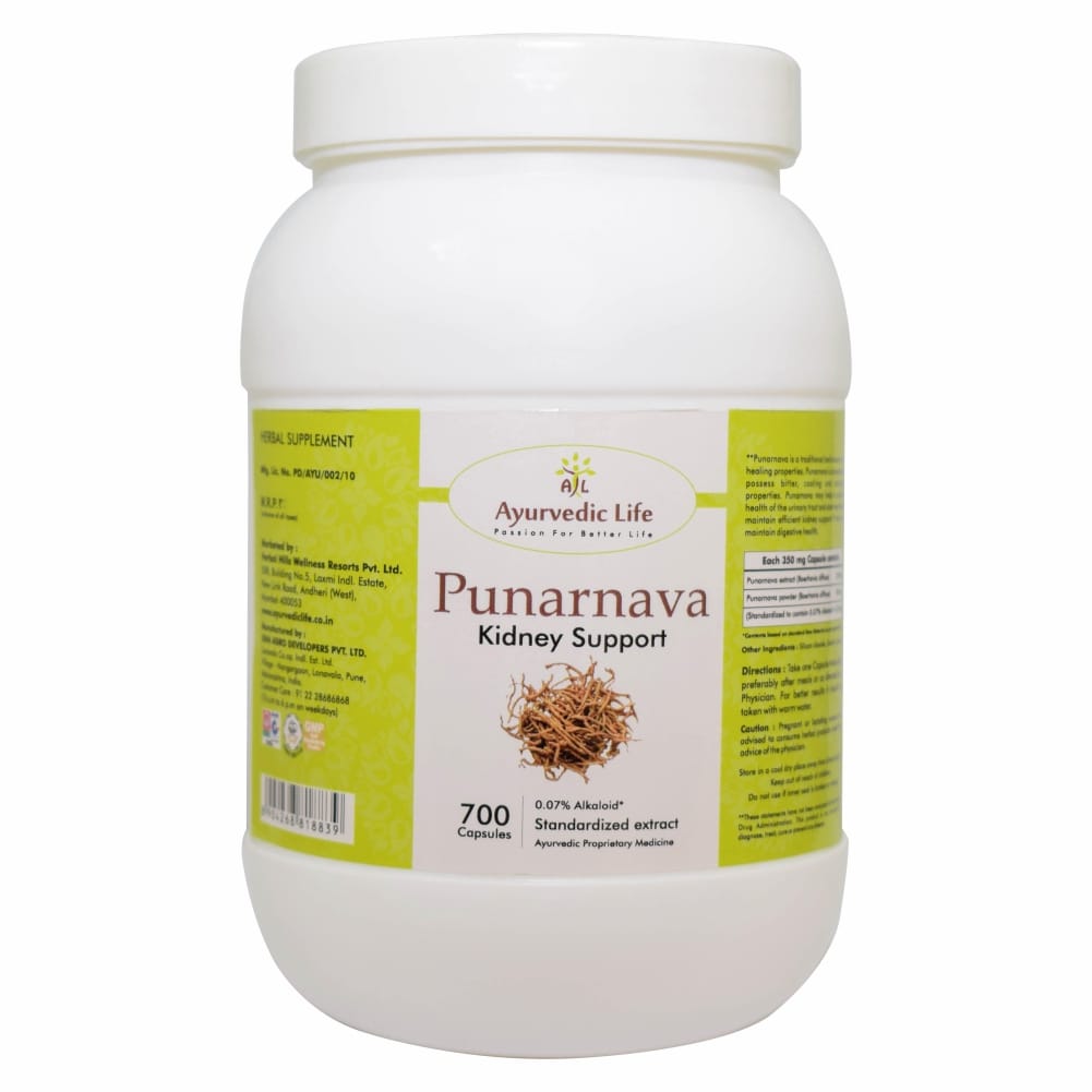 

Ayurvedic Life Punarnava 700 Capsules Value Pack