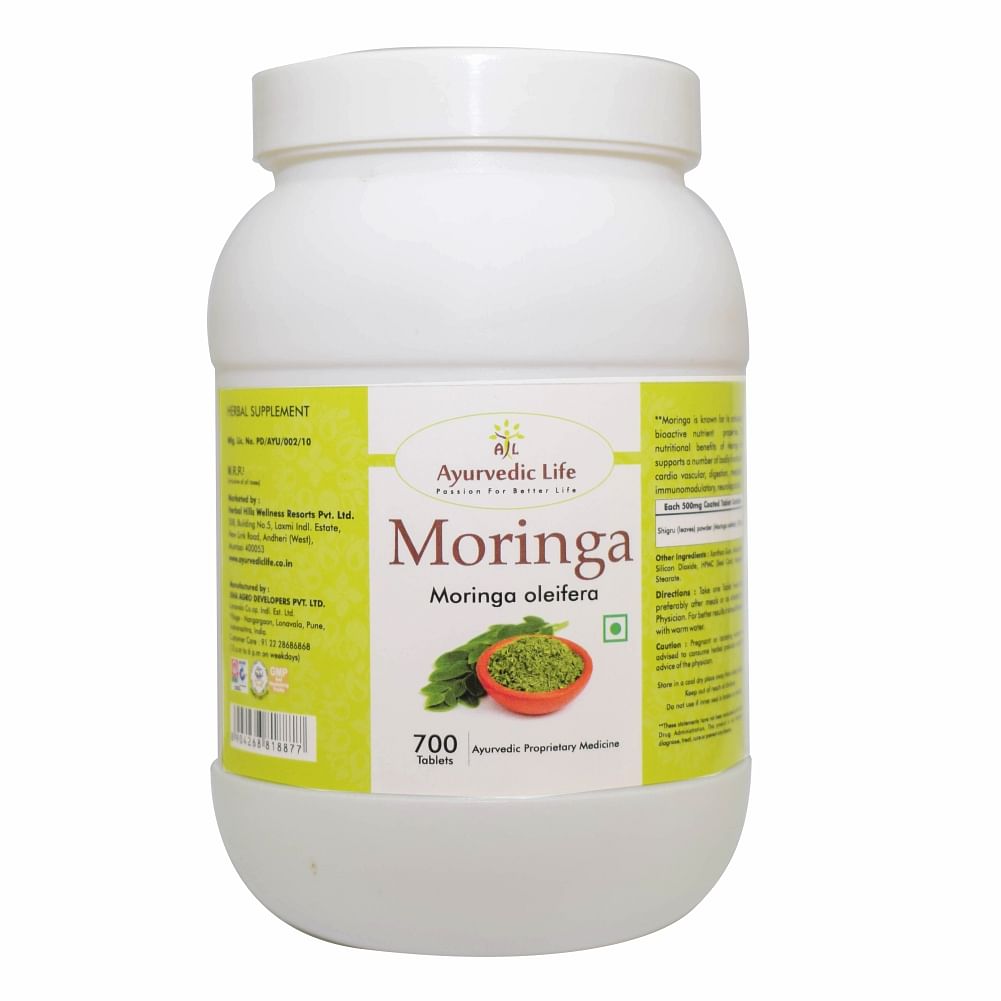 

Ayurvedic Life Moringa 700 Tablets