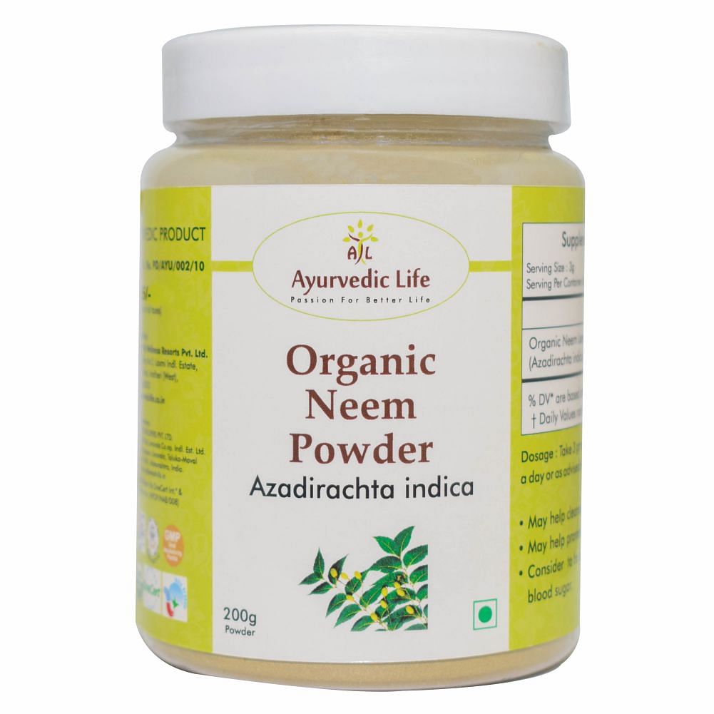 

Ayurvedic Life Organic Neem powder 200 gms