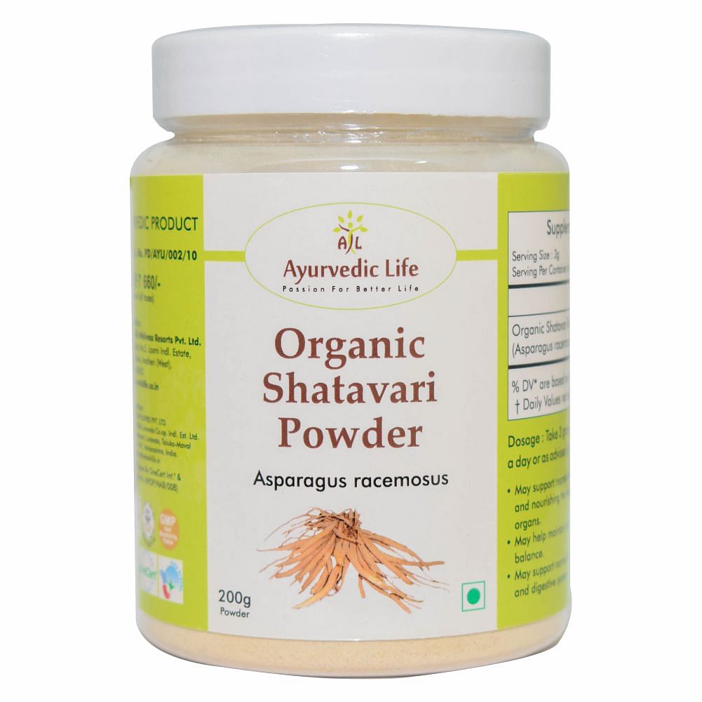 

Ayurvedic Life Organic Shatavari Powder 200 gms