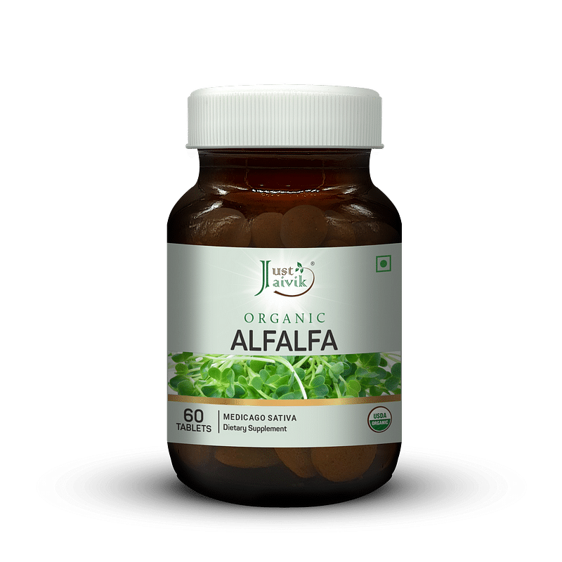 

Just Jaivik Organic Alfalfa Tablets - 600mg