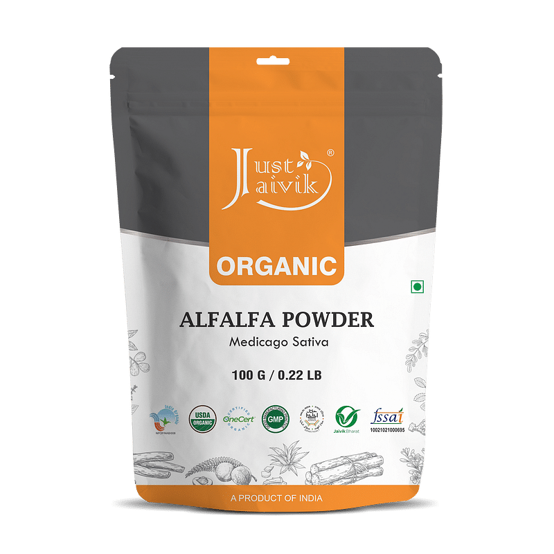 

Just Jaivik Organic Alfalfa Powder