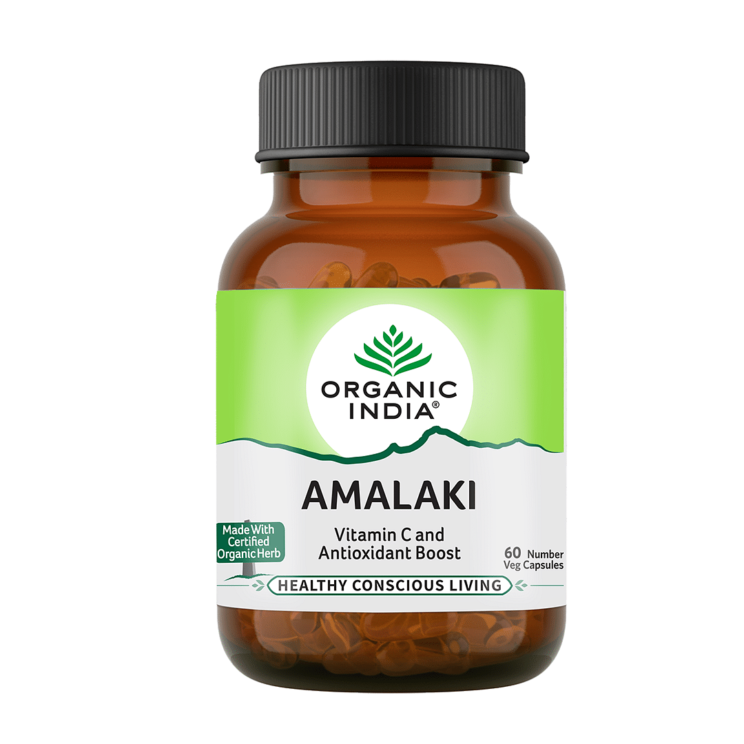 

Organic India Amalaki - 60 Capsules Bottle