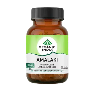 Organic India Amalaki - 60 Capsules Bottle