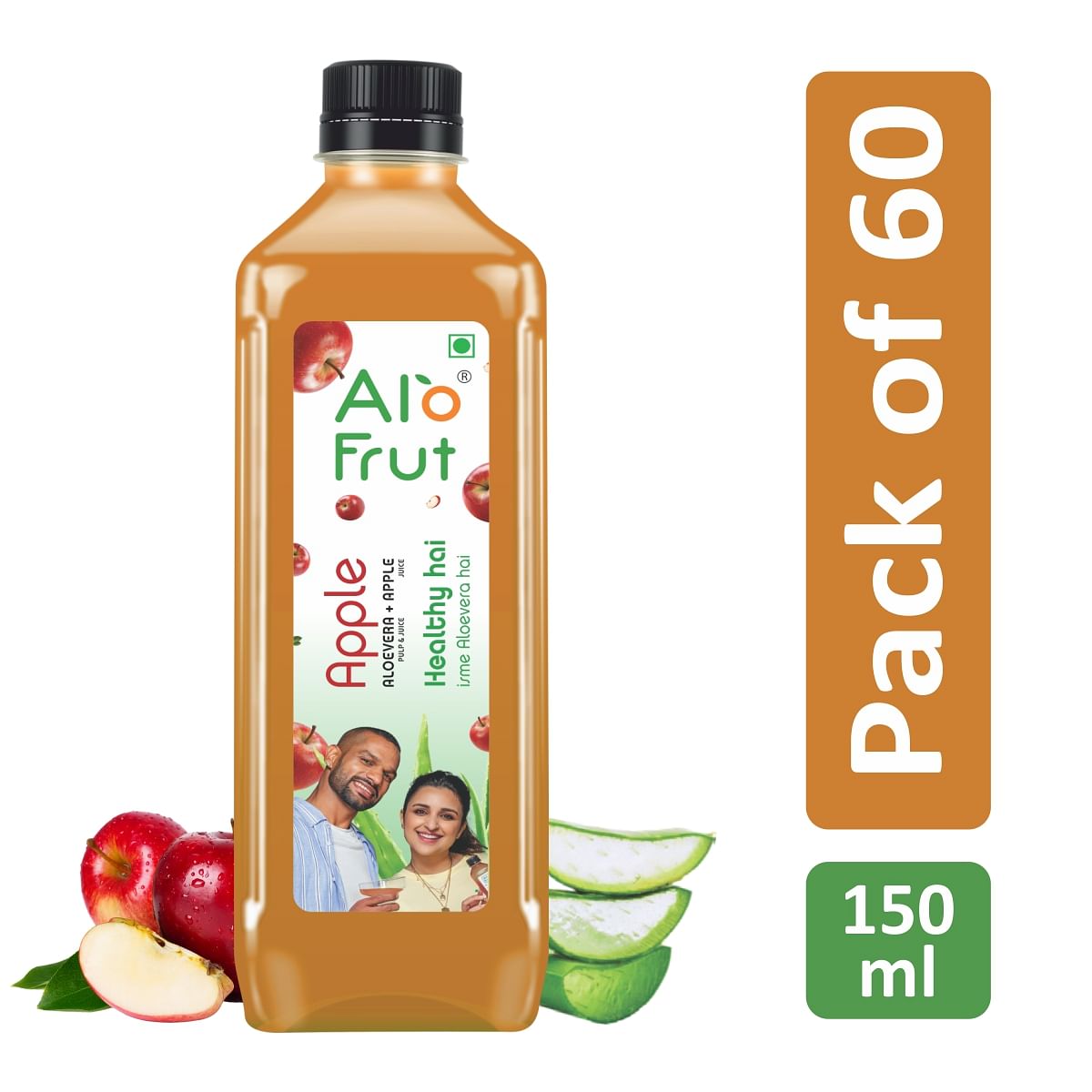 

Alo frut Apple Fruit Drink with Tasty Aloevera Chunks & Juice -150 ml (Pack of 60) | Goodness of Fruits and Aloevera Chunks | Ready-to-Serve Fruit ...