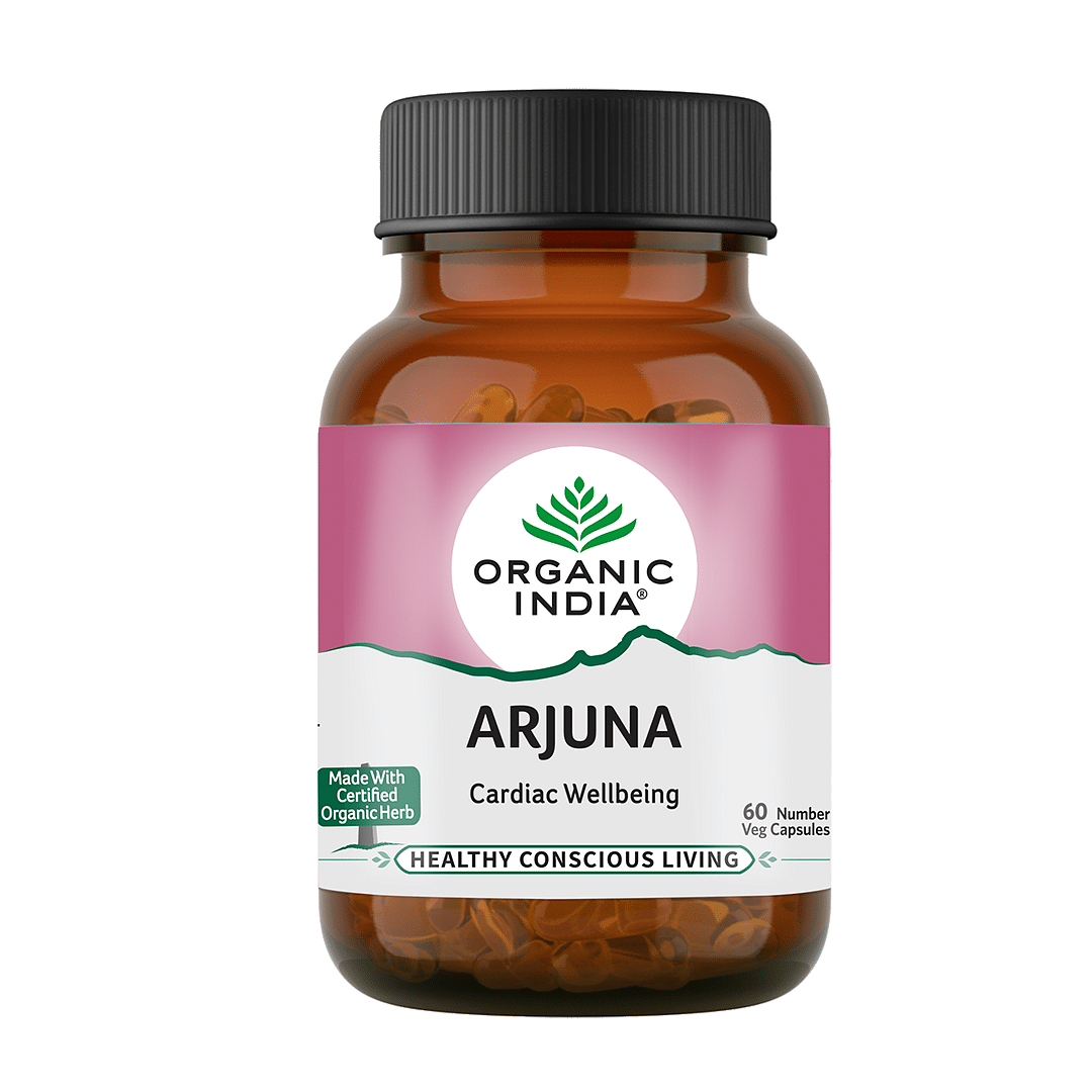 

Organic India Arjuna 60 Capsule Bottle