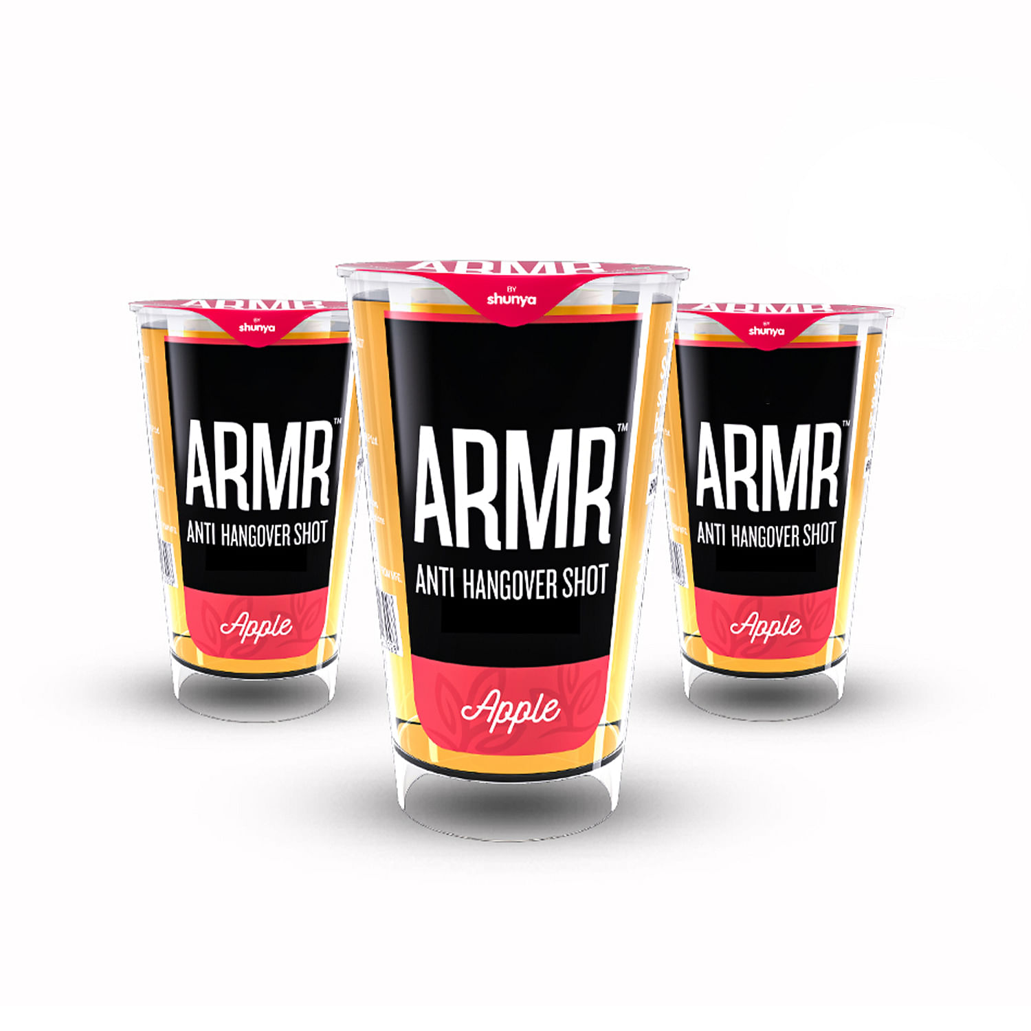 

ARMR Anti Hangover Shots Apple - Pack Of 3 |180ml