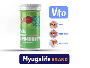 Vito Daily Immunity - Curcumin, Ginger & Amla Flavoured Mints for Improved Immunity