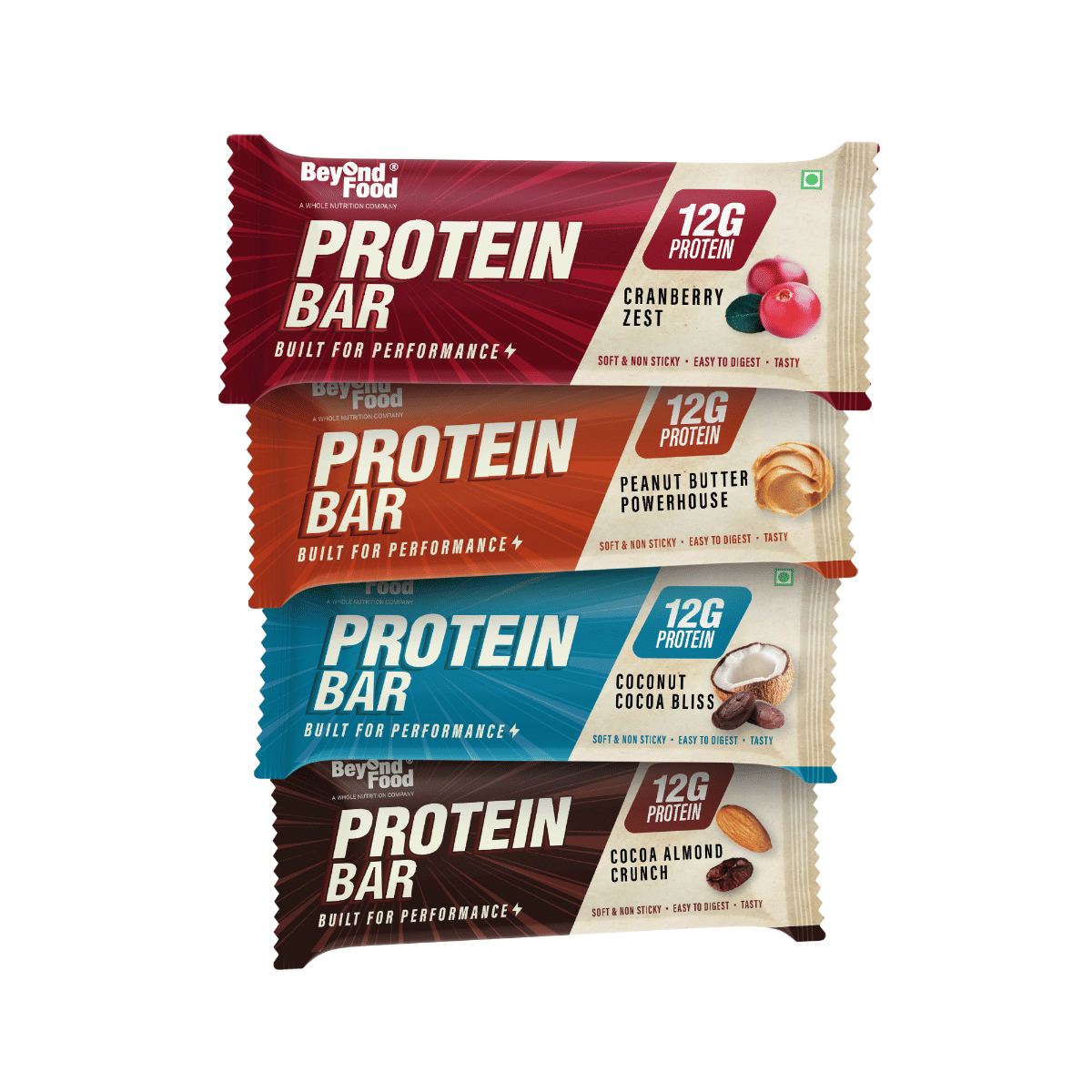 

Beyond Food Protein Bar - Assorted (Pack of 6)