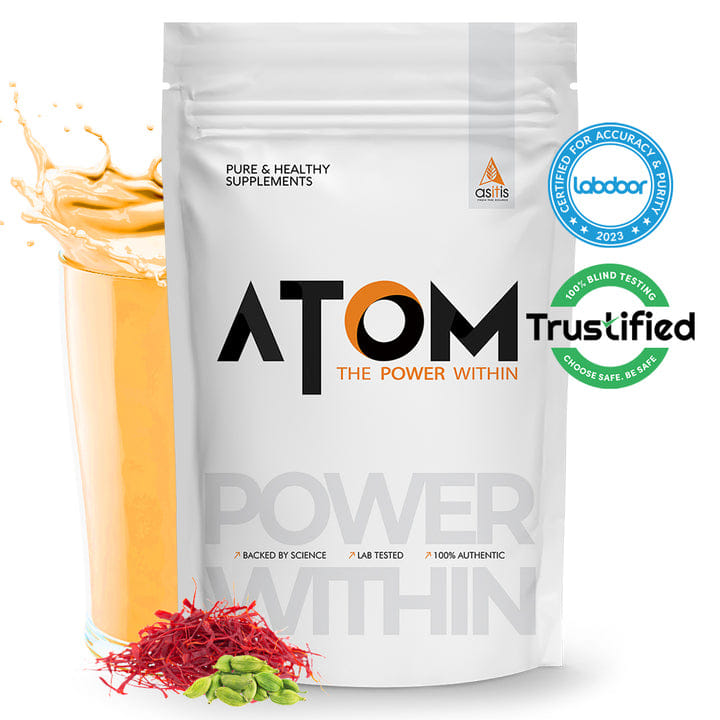 as-it-is nutrition AS-IT-IS ATOM Whey Protein with Digestive Enzymes | 27g protein | 5.7g BCAA | Lab Tested | Kesar Elaichi-picture-12