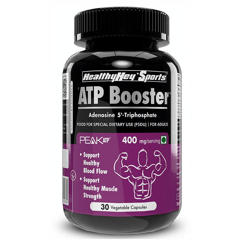 HealthyHey Sports ATP Booster -30 Vegetable capsules