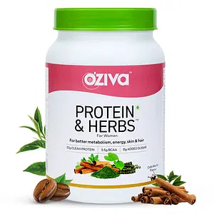 OZiva Protein & Herbs for Women, Cafe Mocha