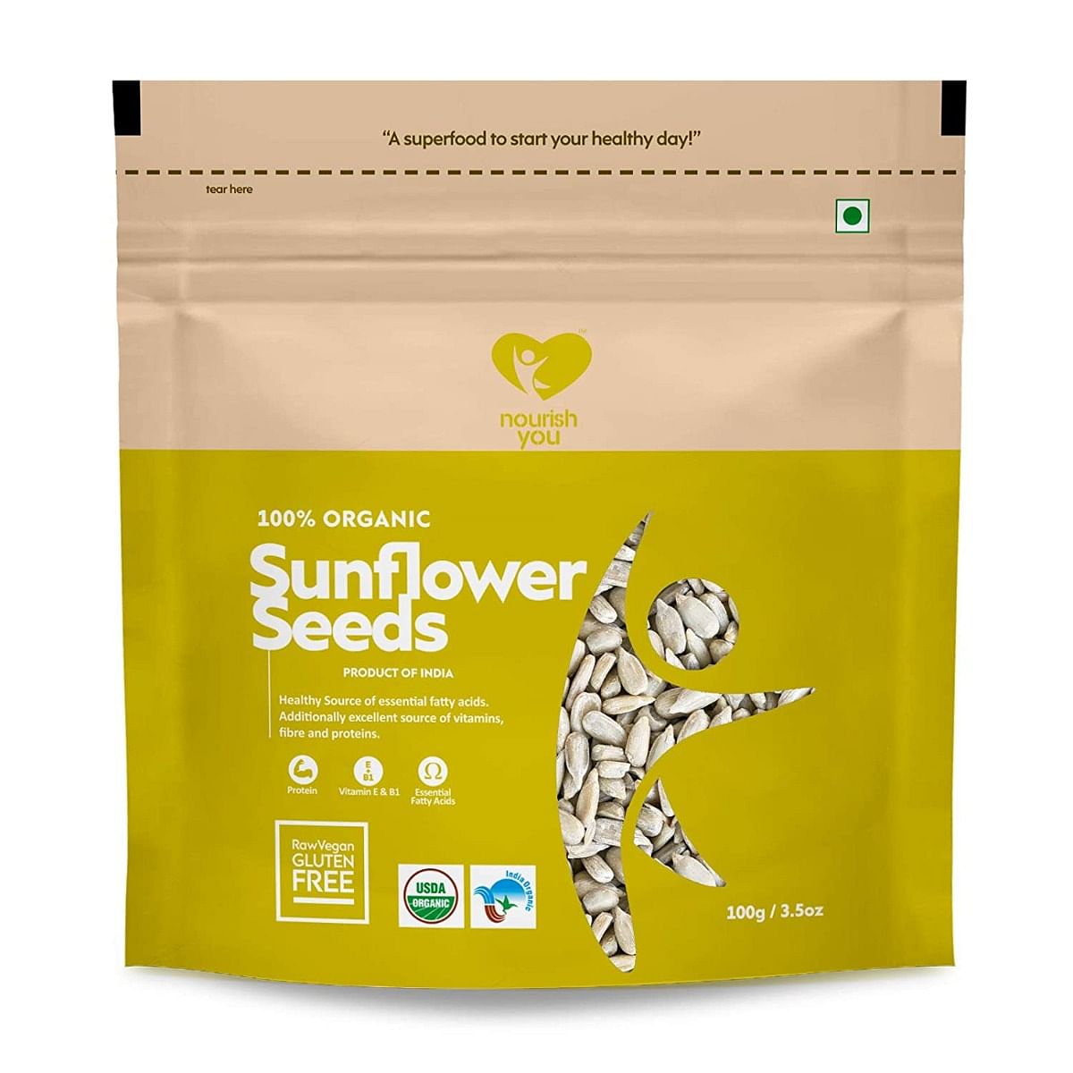 

Nourish You SUNFLOWER SEEDS 100G