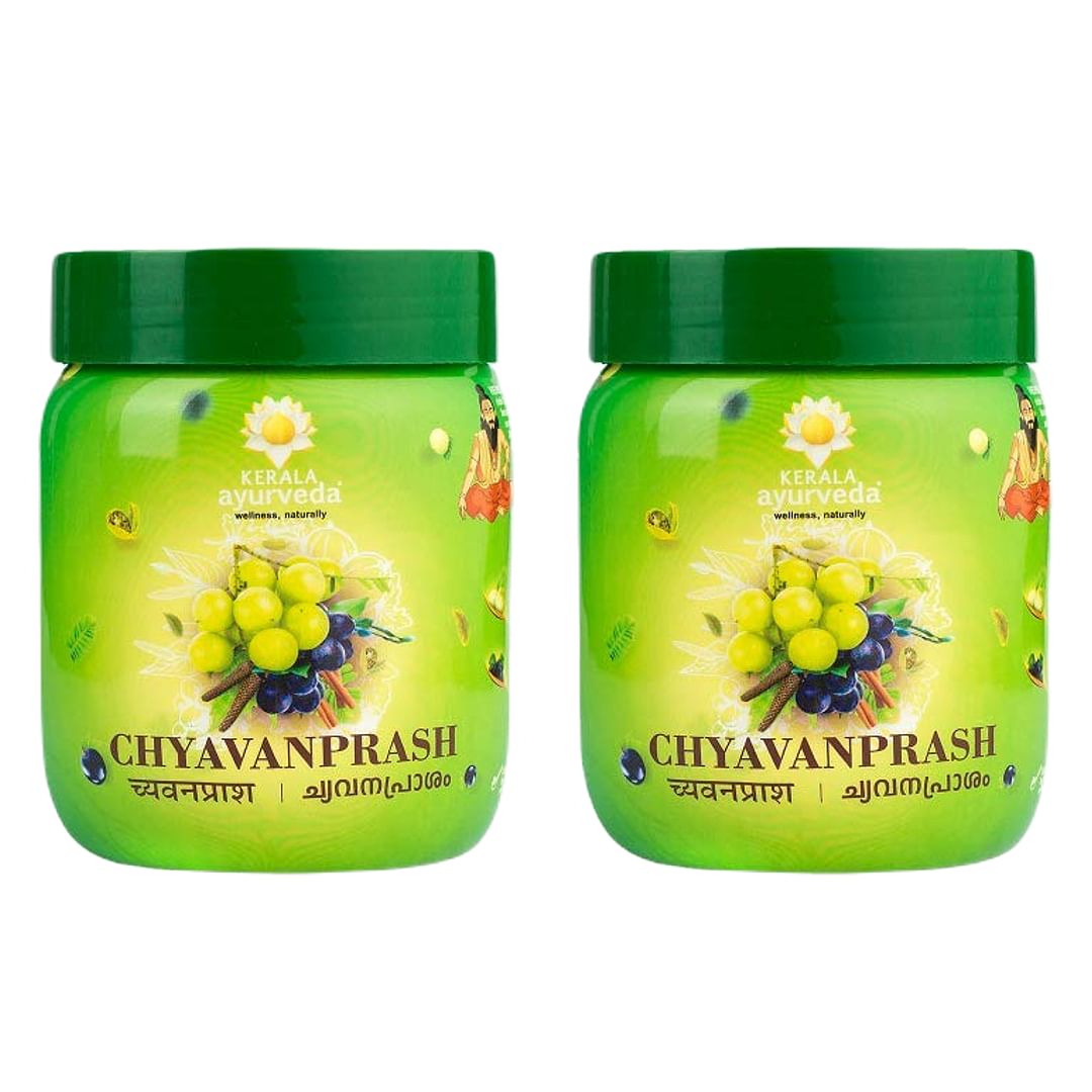 

Kerala Ayurveda Chyavanprash- Original 5000-Year-Old Recipe For Strength, Immunity And Longevity- 50 Original Herbs Sweetened With Jaggery And Hone...