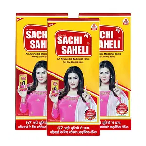 Sachi Saheli Ayurvedic Syrup for Women(Pack of 3)