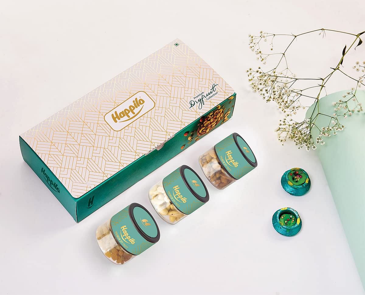 

Happilo Dry Fruit Celebrations Gift Box Gardenia 325g
