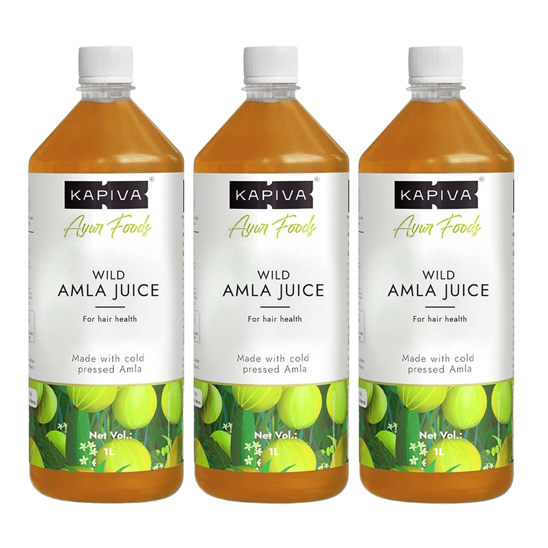 

Kapiva Wild Amla Juice (3L) | Suitable for healthy Hair & Skin | Detox juice for weight loss | Natural Source of Vitamin C | Organic & Natural Juic...