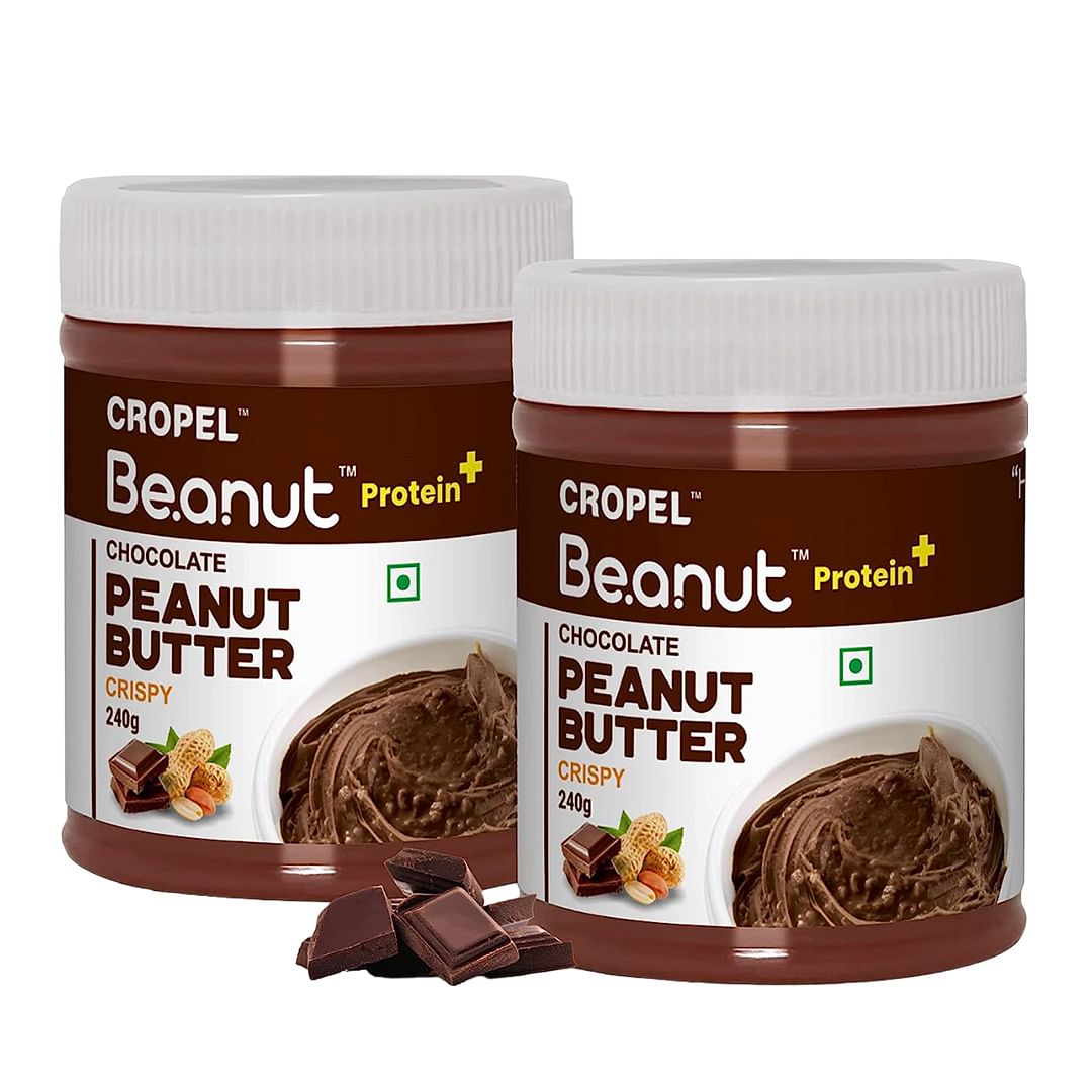 

Beanut Choclate Peanut Butter Crispy Protein, Non GMO, Gluten Free, Vegan And Cholesterol Free Gym, Exercise Daily Protein Supplement Energetic -(2...