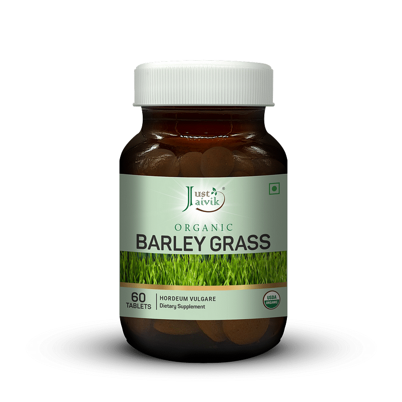 

Just Jaivik Organic Barley Grass Tablets - 600mg