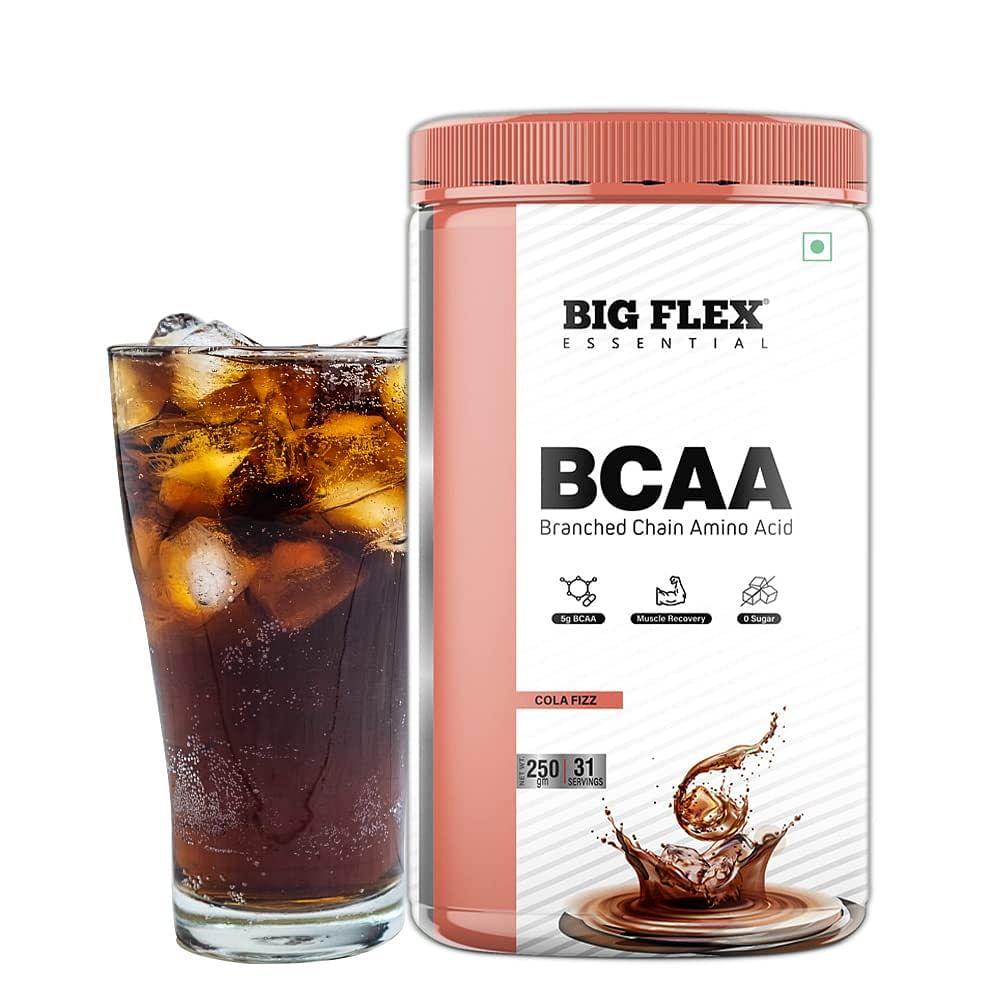 

Bigflex Essential BCAA - Cola Fizz (250Gm) - Jar