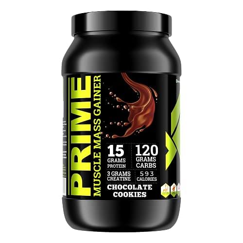 

Bigflex Prime Mass Gainer (Chocolate Cookies) (1Kg)