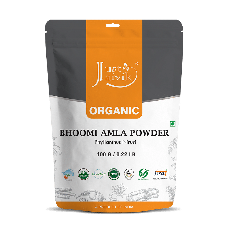 

Just Jaivik Organic Bhoomi Amla Powder