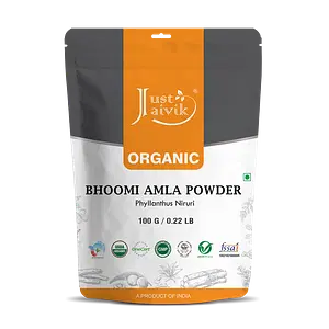 Just Jaivik Organic Bhoomi Amla Powder