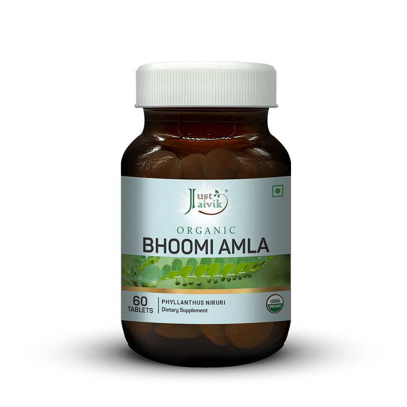 

Just Jaivik Organic Bhoomi Amla Tablets - 600mg