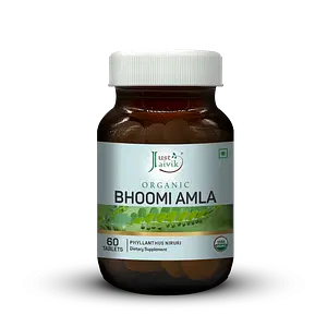 Just Jaivik Organic Bhoomi Amla Tablets - 600mg
