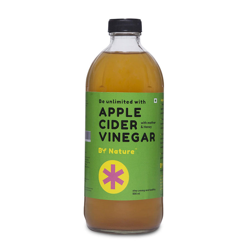 

By Nature Apple Cider Vinegar with the Mother and Honey, 500ml | Raw | Unfiltered | Unpasteurized | Helps in weight loss | Boosts Metabolism | Diab...