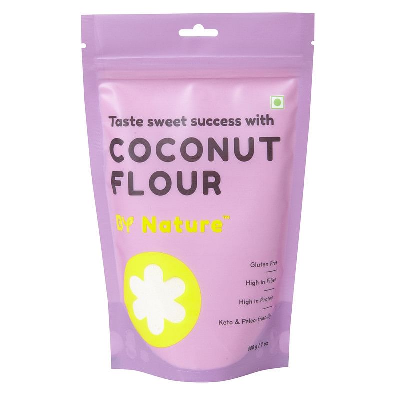 

By Nature Coconut Flour, 200gm | Paleo, Keto Diet | Fiber & Protein Rich | Can be used for baking healthy cakes, cookies, bread, and delicious panc...