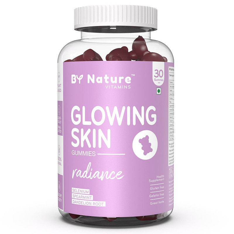 

By Nature Glowing Skin Gummies with Selenium, Spearmint & Dandelion Root (30-Day Pack) | With added Zinc, Aronia Extract, Vitamin A, B6, D3 & E | F...