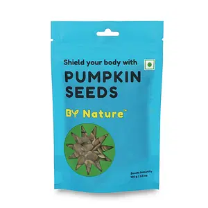 By Nature Pumpkin Seeds, 100g | Source of Protein & Fibre | Superfood