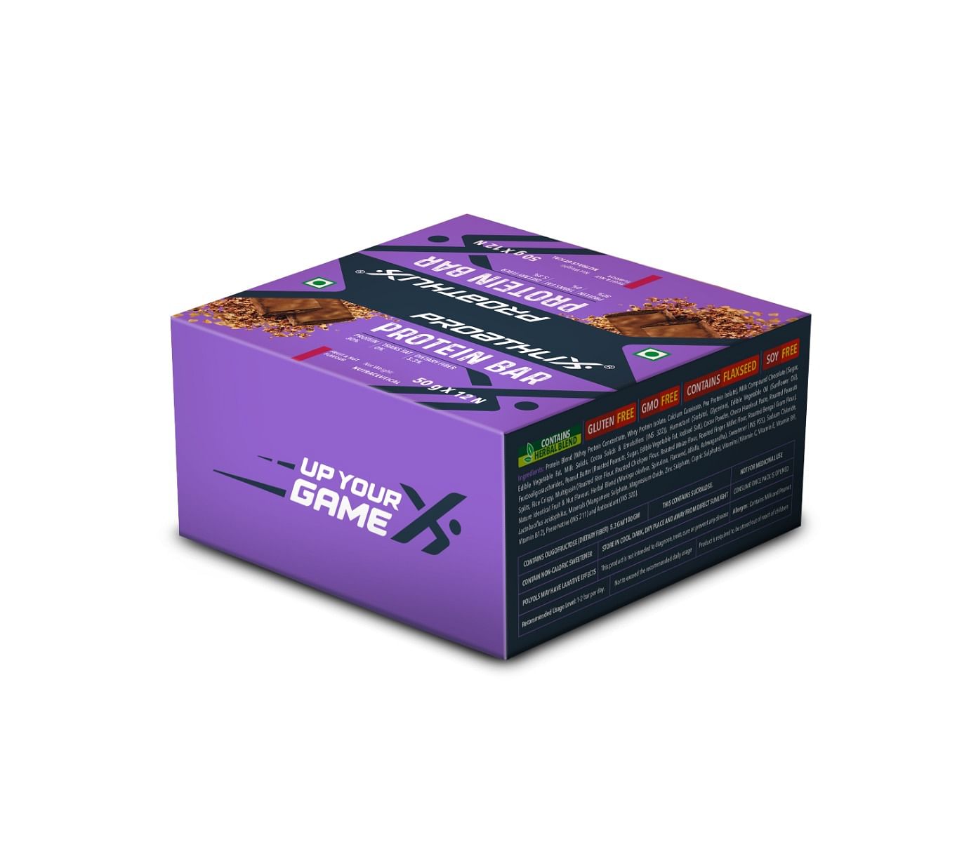 

Proathlix Protein Bar(15g Protein), 12 bar(s) Fruit & Nut