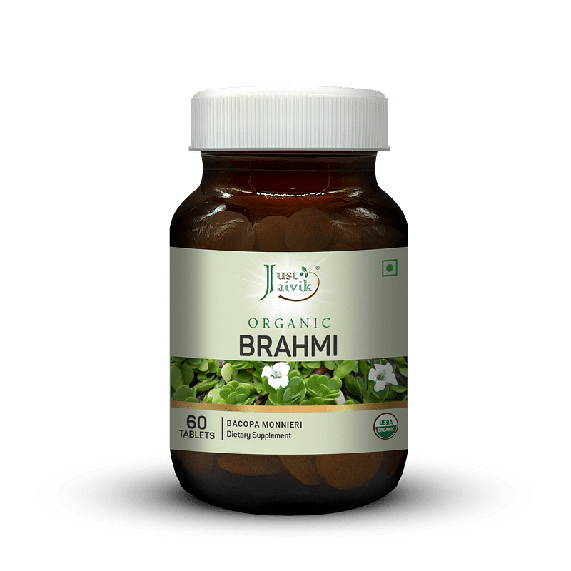 

Just Jaivik Organic Brahmi Tablets - 600mg