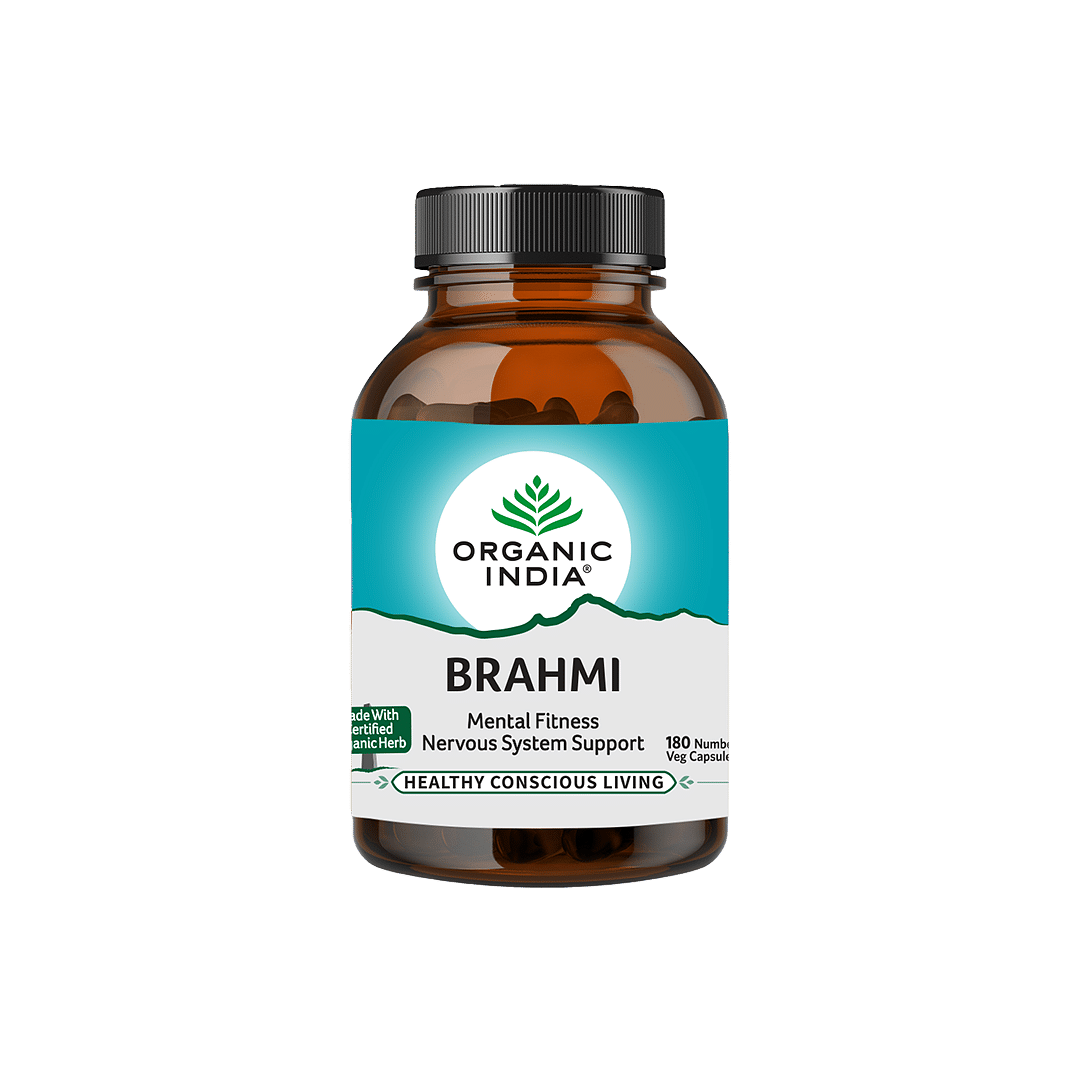 

ORGANIC INDIA Brahmi - 180 Veg Capsules