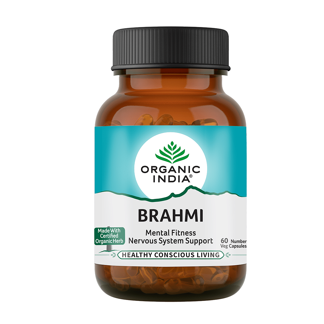 

ORGANIC INDIA Brahmi 60N Veg Capsules