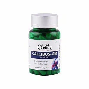 Globus Naturals Calcibus- GM capsules with best ingredients for bone and joint care 60 caps