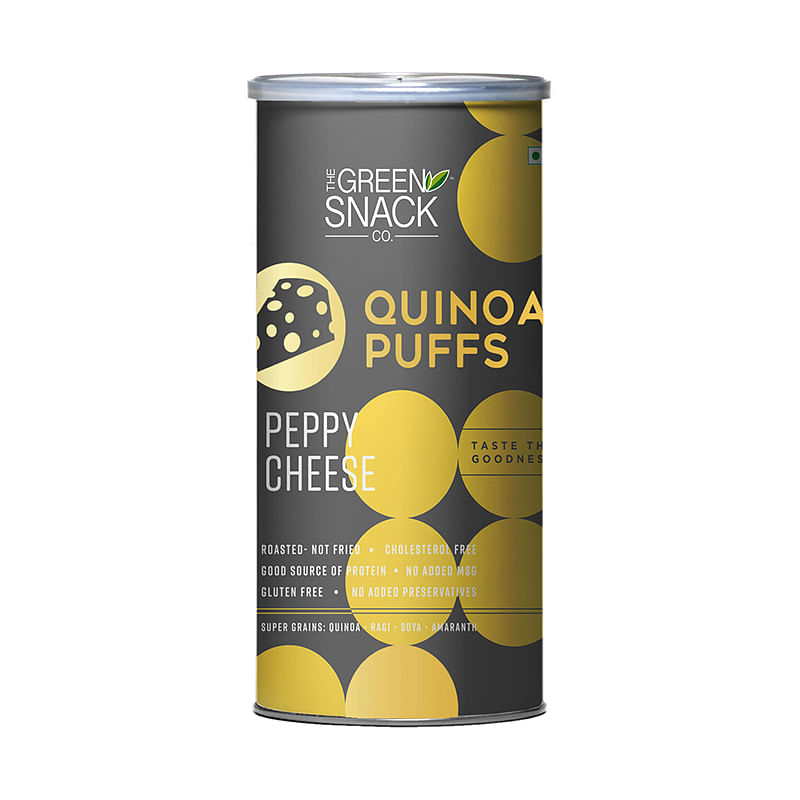 

The Green Snack Co Quinoa Puffs Peppy Cheese - 90g