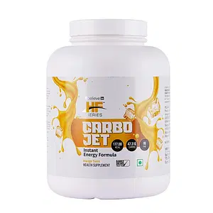 HF Series Carbojet Intra, Post Workout Carb Powder | Increase Energy, Build Muscle, Recovery, Hydration (Gluten Free)|2.5kg|Flavour-Mango Twist