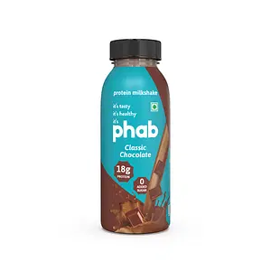Phab Protein Milkshake - Classic Chocolate Pack of 6