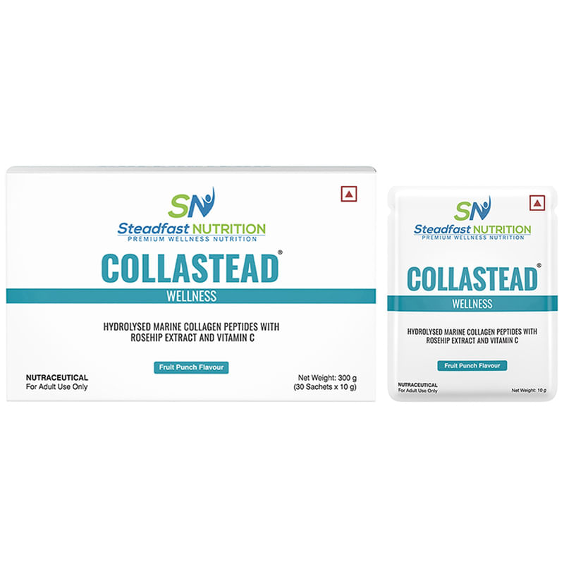 

Steadfast Nutrition Collastead Collagen Powder|Natural Marine Collagen Supplements for Women & men|Boost Skin, Hair, Bones, Nail Health with Pure C...