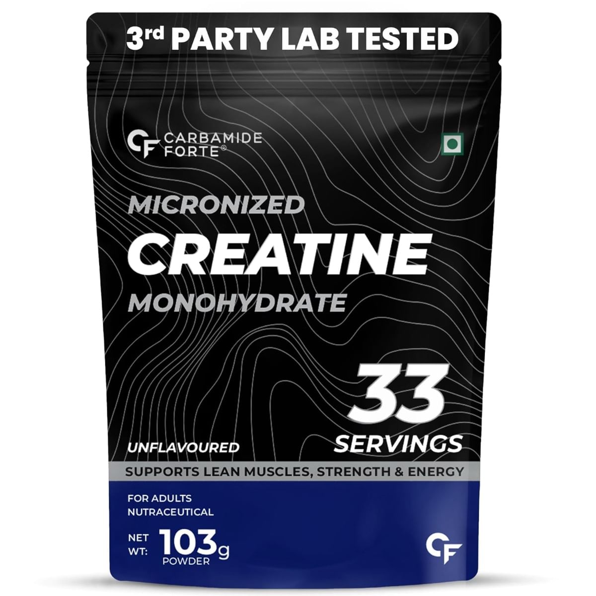 

Carbamide Forte Creatine Mono hydrate Powder | Micronized Monohydrate Creatine 103gm | Micronized Monohydrate Supplement for Lean Muscle, Strength ...