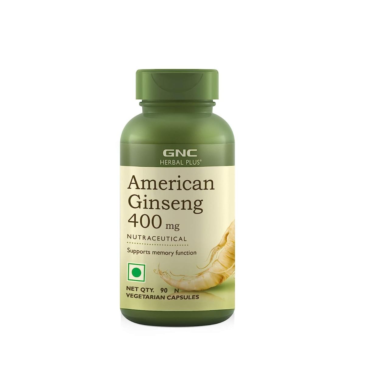 

GNC Herbal Plus American Ginseng | Improves Stamina & Performance | Promotes Good Memory | Supports Brain Functions | Boosts Immunity & Vitality | ...