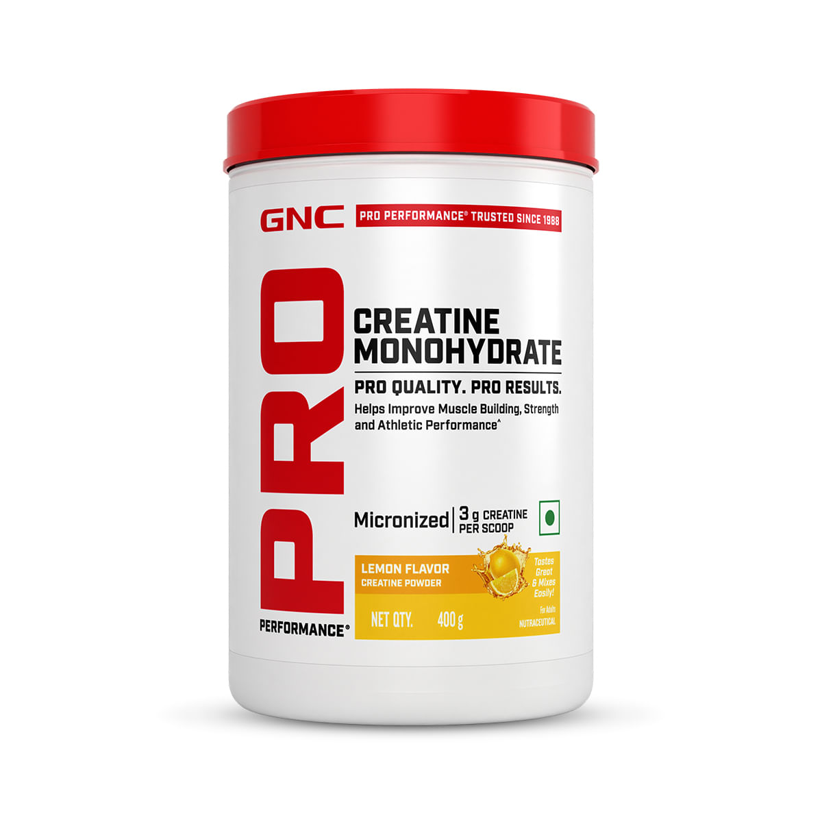 

GNC Creatine Monohydrate Lemon 400G